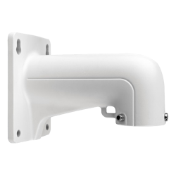 Wall Mount Bracket - For Dome Cameras - Suitable for outdoor use - White Color - Compatible with Hiwatch Hikvision - Cable Pin D