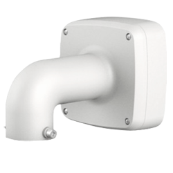 Wall Mount Bracket - For Dome Cameras - Suitable for Outdoor Use - White Color - Cable Pin PFB302S DAHUA 1 - Artmar Electronic