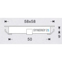Synergy 21 Bodeneinbaustrahler ARGOS quadratisch IP54 cw Synergy 21 LED - Artmar Electronic & Security AG