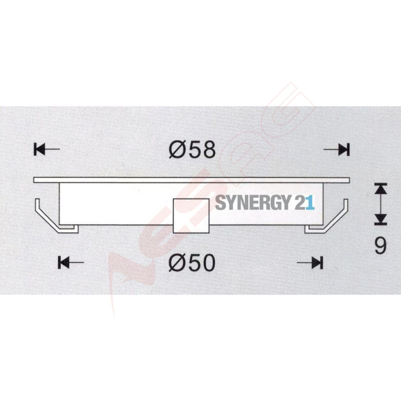 Synergy 21 Bodeneinbaustrahler ARGOS rund IP67 ww Synergy 21 LED - Artmar Electronic & Security AG 