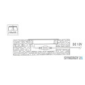 Synergy 21 Bodeneinbaustrahler ARGOS quadratisch in-G IP67 cw Synergy 21 LED - Artmar Electronic & Security AG 