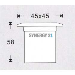 Synergy 21 LED Bodeneinbaustrahler ARGOS quadratisch in-G-C IP67 ww Synergy 21 LED - Artmar Electronic & Security AG 