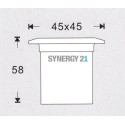 Synergy 21 Bodeneinbaustrahler ARGOS quadratisch in-G-C IP67 RGB Synergy 21 LED - Artmar Electronic & Security AG 