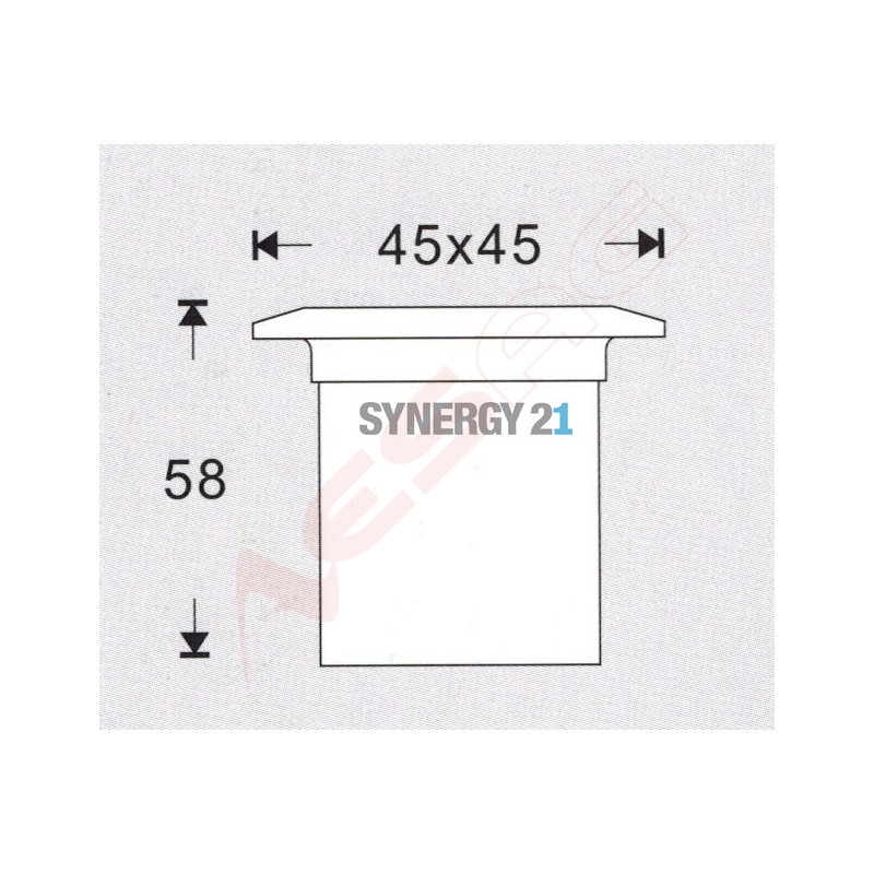 Synergy 21 Bodeneinbaustrahler ARGOS quadratisch in-G-C IP67 RGB Synergy 21 LED - Artmar Electronic & Security AG 