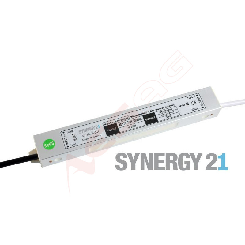 Synergy 21 Netzteil - CC Driver 350mA, zub Kabel 5meter Synergy 21 LED - Artmar Electronic & Security AG 