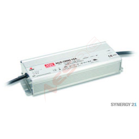 Mean Well power supply - 12V 264W dimmable IP65 Meanwell - Artmar Electronic & Security AG