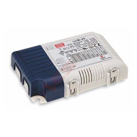 Mean Well Netzteil - CC Driver 350mA ~18,9W 0-10V dimm Meanwell - Artmar Electronic & Security AG