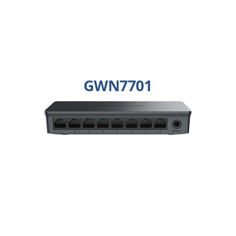 Grandstream GWN7701, 8 Port Switch 217744 Grandstream 1 - Artmar Electronic & Security AG 
