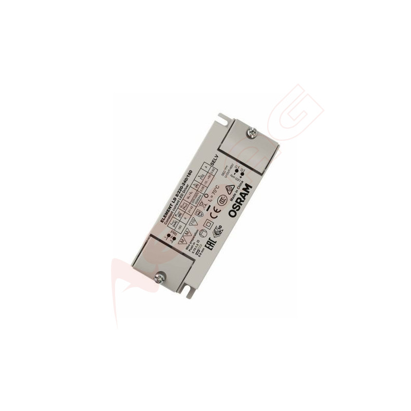 Osram power supply - CC Driver 180mA, 21~42V Element Osram - Artmar Electronic & Security AG