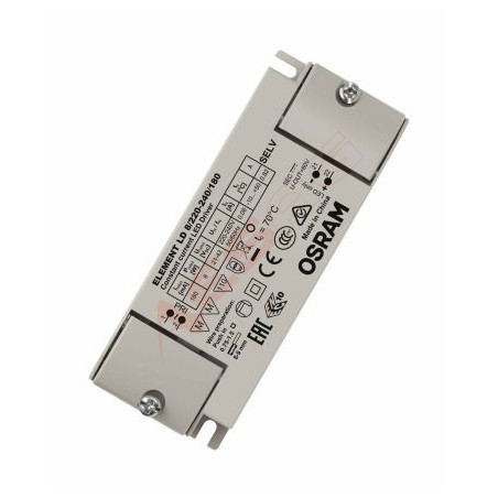 Osram power supply - CC Driver 180mA, 21~42V Element Osram - Artmar Electronic & Security AG