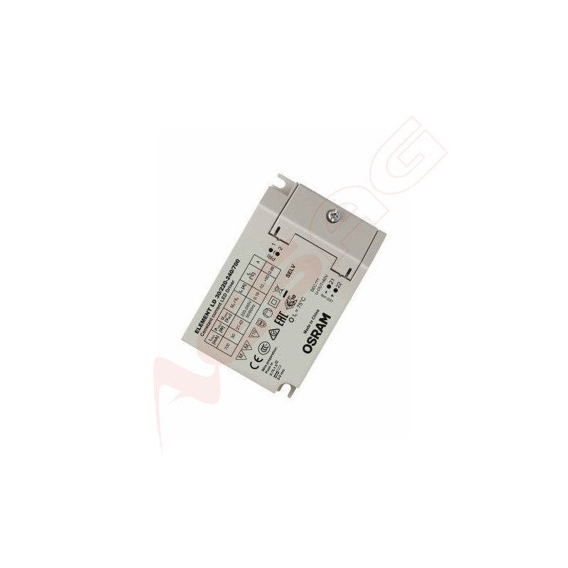 Osram Netzteil - CC Driver 700mA, 21~42V Element Osram - Artmar Electronic & Security AG