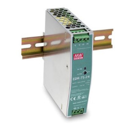 Mean Well Netzteil - 24V 75W Hutschiene Meanwell - Artmar Electronic & Security AG 