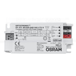 Osram Netzteil - CC Driver 500~1050mA, 15~50V Osram - Artmar Electronic & Security AG 