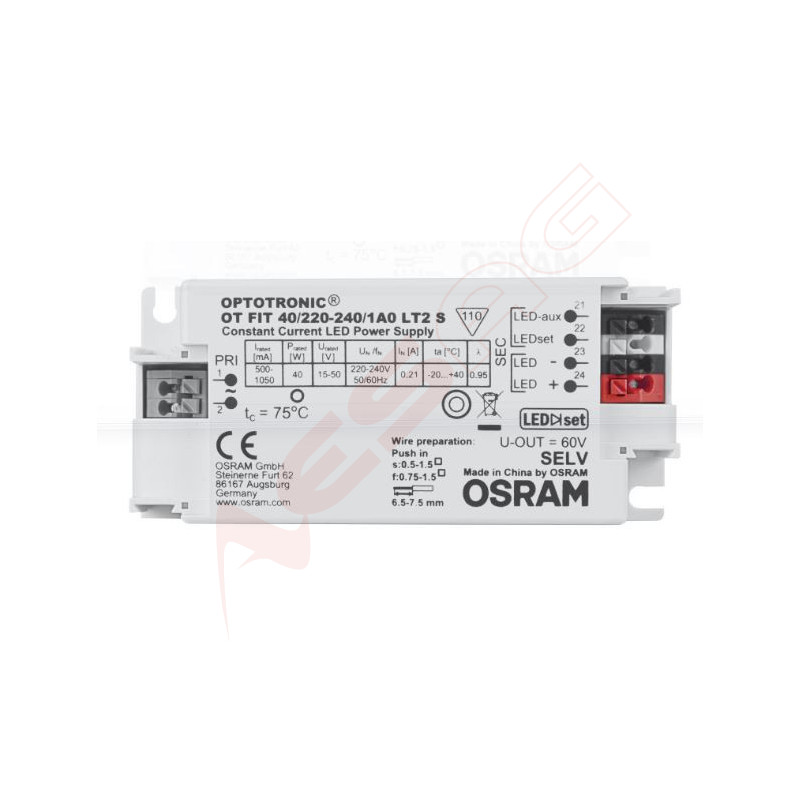 Osram Netzteil - CC Driver 500~1050mA, 15~50V Osram - Artmar Electronic & Security AG 