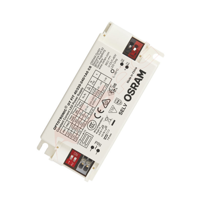 Osram Netzteil - CC Driver 800-1050mA, 25~42V Osram - Artmar Electronic & Security AG
