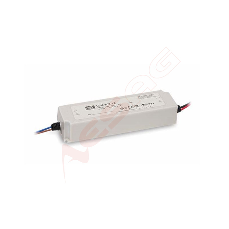 Mean Well Netzteil - 12V 100W IP67 Meanwell - Artmar Electronic & Security AG 