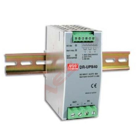 Mean Well Netzteil - 24V UPS Hutschiene Meanwell - Artmar Electronic & Security AG