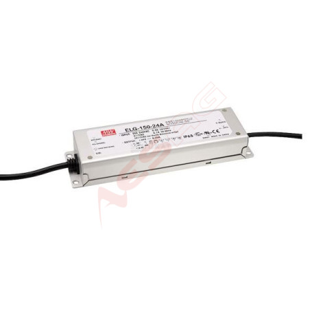 Mean Well power supply - 24V 200W IP67 dimmable Meanwell - Artmar Electronic & Security AG