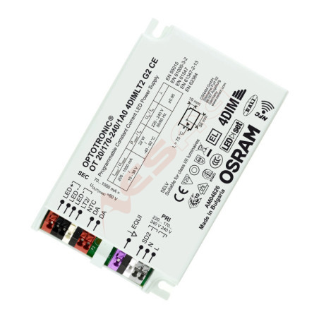 Osram Netzteil - CC Driver 200~1050mA, 10~38V dali NFC Osram - Artmar Electronic & Security AG