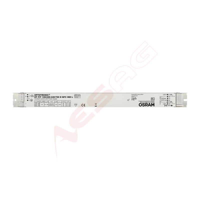 Osram power supply - CC Driver 75~350mA, 54~216V NFC - 167895 - 1