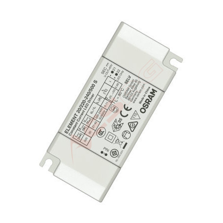Osram Netzteil - CC Driver 900mA, 27~40V Element S Osram - Artmar Electronic & Security AG