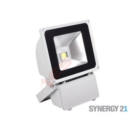 Synergy 21 LED outdoor spotlight 80W grey housing - neutral white V2 - 112409 - 1