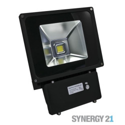 Synergy 21 LED outdoor spotlight 80W black housing - cold white V3 Synergy 21 LED - Artmar Electronic & Security AG