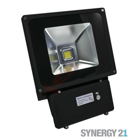 Synergy 21 LED Outdoor Objektstrahler 80W schwarzes Gehäuse - kaltweiß V3 Synergy 21 LED - Artmar Electronic & Security AG 