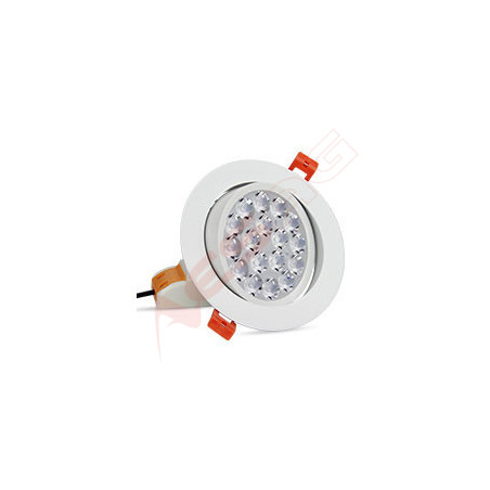 Synergy 21 LED Panel Round 9W RGB-WW with radio and WLAN pivoting*Milight/Miboxer* - 148144 - 1