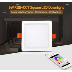 Synergy 21 LED light panel square 9W RGB-WW mit Funk und WLAN *Milight/Miboxer* Synergy 21 LED - Artmar Electronic & Security AG