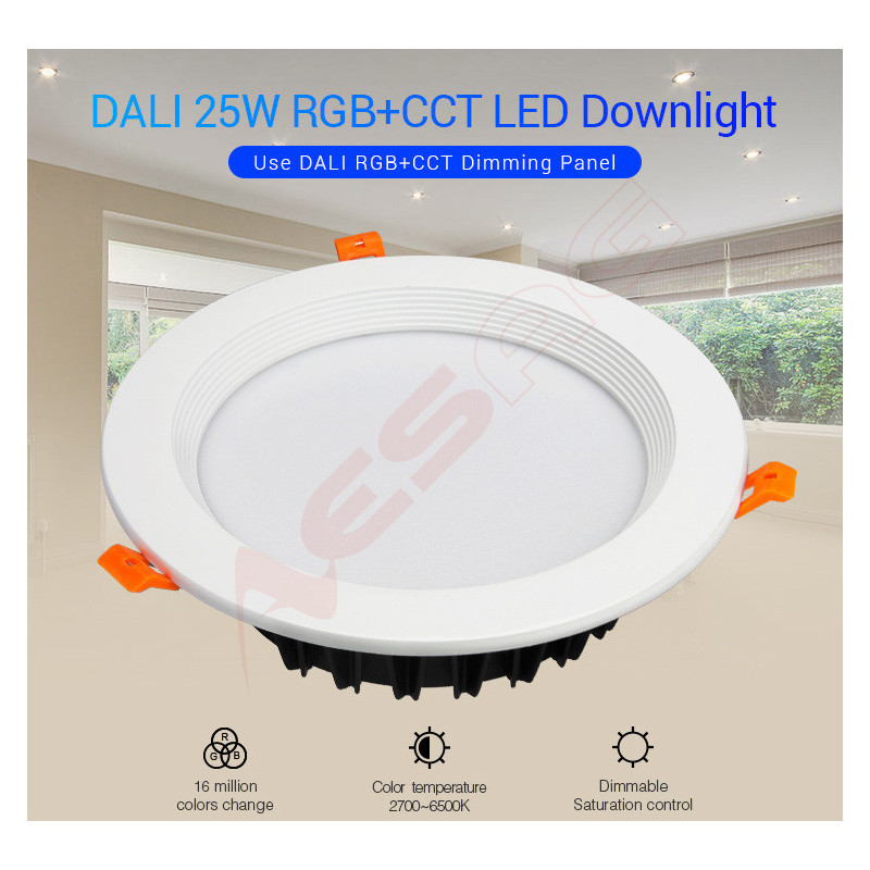 Synergy 21 LED Panel Round 25W RGB-WW with radio and WLAN *Milight/Miboxer* - 178063 - 1