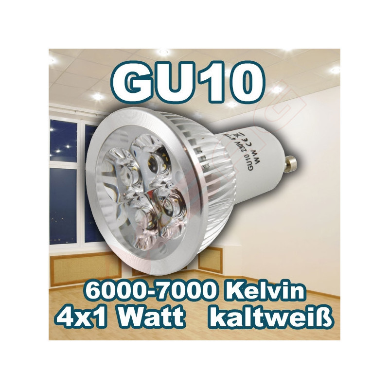 Synergy 21 LED Retrofit GU10 4x1W cw Synergy 21 LED - Artmar Electronic & Security AG 