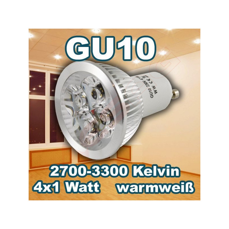 Synergy 21 LED Retrofit GU10 4x1W ww Synergy 21 LED - Artmar Electronic & Security AG