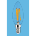 Synergy 21 LED Retrofit E14 candle clear 4.5W ww dimmable Synergy 21 LED - Artmar Electronic & Security AG