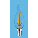 Synergy 21 LED Retrofit E14 candle milky curved 4.5W ww dimmable Synergy 21 LED - Artmar Electronic & Security AG