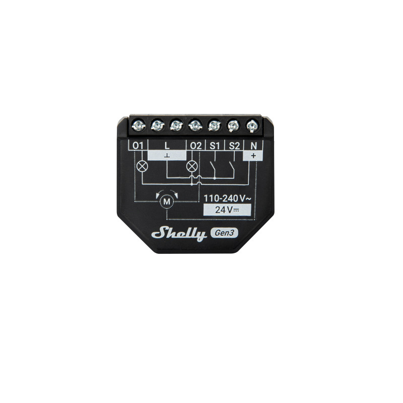 Shelly · Unterputz · "2PM Gen3" · 2er Pack · Relais · max 16A · 2 Kanal · WLAN · BT - 235723 - 2
