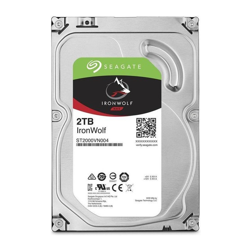 HDS 2TB Seagate IronWolf NAS *24/7* 140863 Seagate 1 - Artmar Electronic & Security AG 