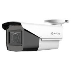 Bullet Camera Safire ECO Series - Edition 4 in 1 - 5 Mpx high performance CMOS - Motorized lens 2.7~13.5 mm - Smart IR Mat