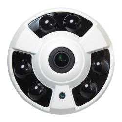 Dome-Kamera Range 1080p ECO - 4 in 1 (HDTVI / HDCVI / AHD / CVBS) - 1/3" SOI 2.0 Mpx F23+8536H - Objektiv 1.8 mm Weitwinkel - LE