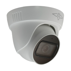 HDTVI, HDCVI, AHD und analoge X-Security Turret-Kamera - 1/2.7" CMOS8 Megapixel - Objektiv 2.8 mm - WDR (120dB) - IR LEDs Bereic