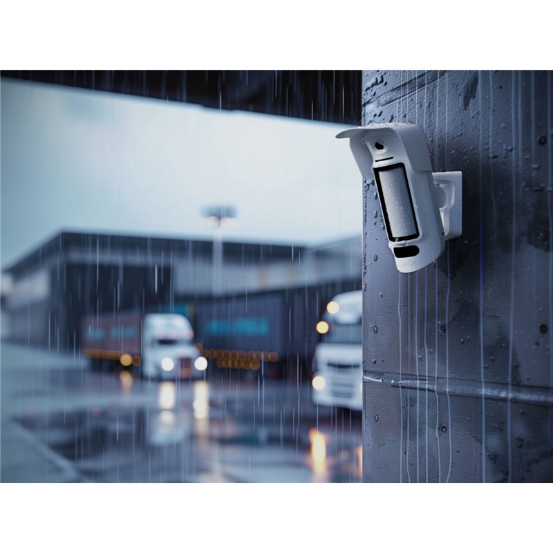 AJAX | Funk-Aussenbewegungsmelder mit Kamera "MotionCam Outdoor HighMount PhOD" (Weiss)