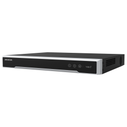 Hikvision - Pro Reihe - NVR-Rekorder 16 CH IP - Maximale Auflösung 8Mpx@1ch - Bandbreite 160 Mbps | Unterstützt 2 Festplatten - 