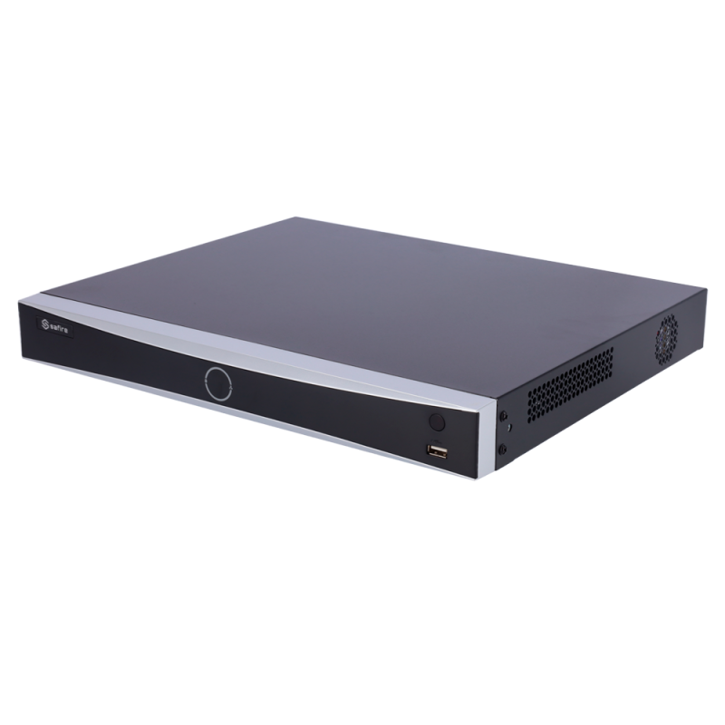 NVR-Recorder für IP-Kameras - 8 CH-Video / Komprimierung H.265+ - Maximale Auflösung 8.0 Mpx - Bandbreite 80 Mbps - Ausgang HDMI