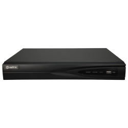 Video recorder 5n1 Safire - 4 CH HDTVI/HDCVI/AHD/CVBS (4Mpx) + 1 IP (6Mpx) - Audio via coaxial - Resolution 4Mpx Lite (15FPS) or