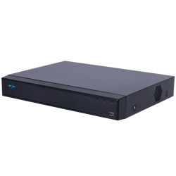 Videorekorder 5n1 X-Security - 16 CH HDTVI/HDCVI/AHD/CVBS (4K) + 16 IP (8Mpx) - Alarme | Audio über Koaxialkabel - Auflösung 4K 