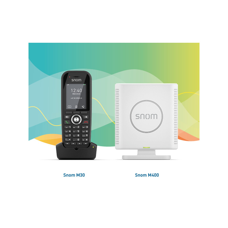 SNOM M430 DECT-IP Bundle 211226 Snom 1 - Artmar Electronic & Security AG 