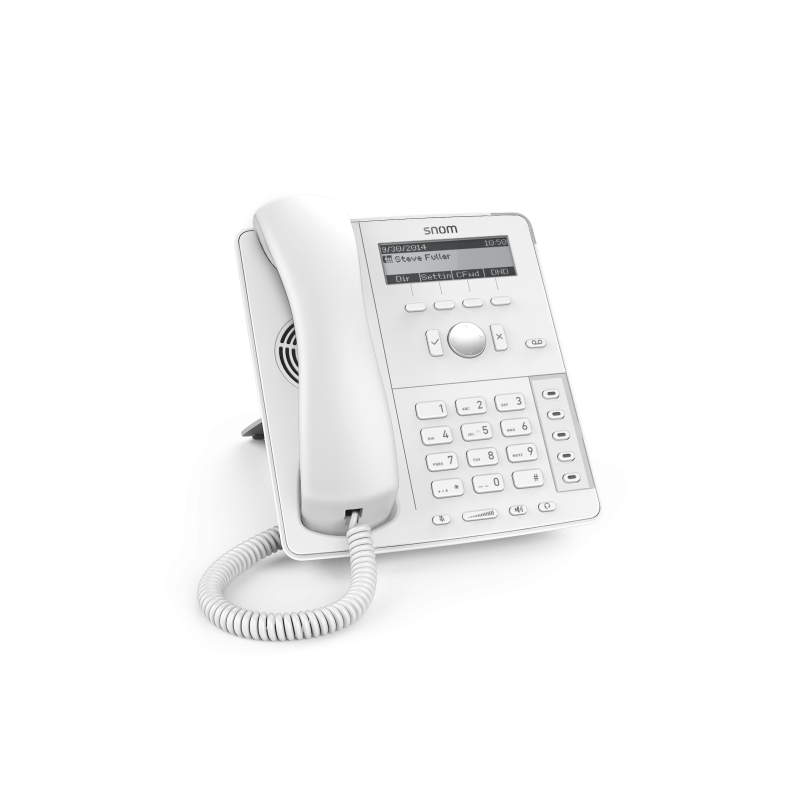 SNOM D715 VOIP Telefon (SIP), Gigabit, Weiss 154827 Snom 1 - Artmar Electronic & Security AG 