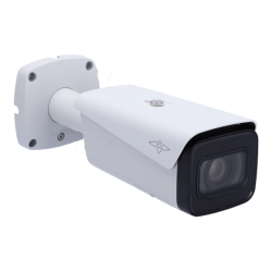 IP camera 4 megapixels - 1/1.8” progressive scan CMOS - compression H.265+/H.265/H.264+/H.264 - motorized lens 8~32 mm