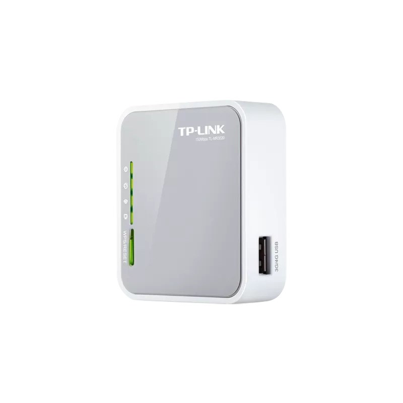 TP-LINK - Mobile WiFi Router 3G/4G - Ethernet connections, USB - USB stick 3G/4G and WiFi - Allows connection to a - TL-MR302