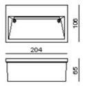 Synergy 21 LED Wandleuchte 01 IP65 150032 Synergy 21 LED 2 - Artmar Electronic & Security AG